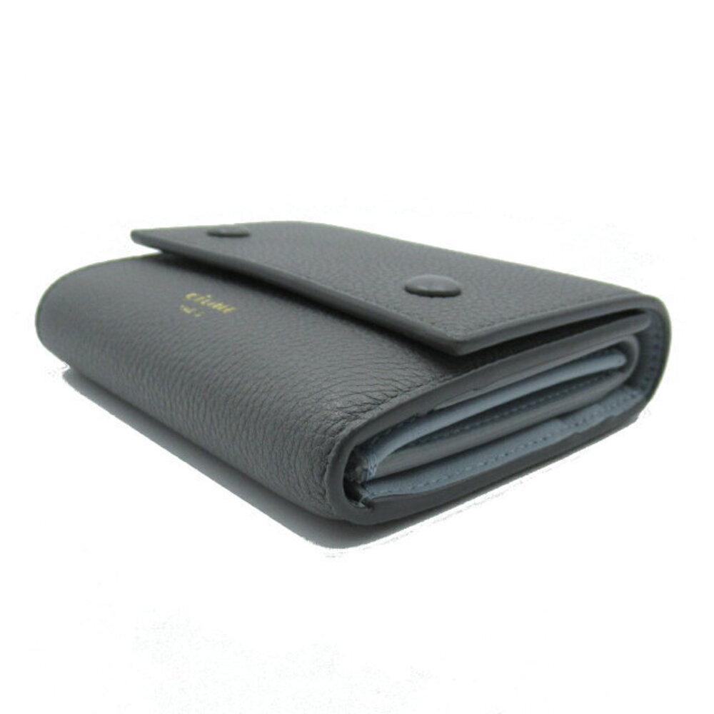 Celine Folded Multi Function Tri Fold Wallet Calf… - image 4